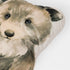 Coussin enfant ourson en velours – vue 2