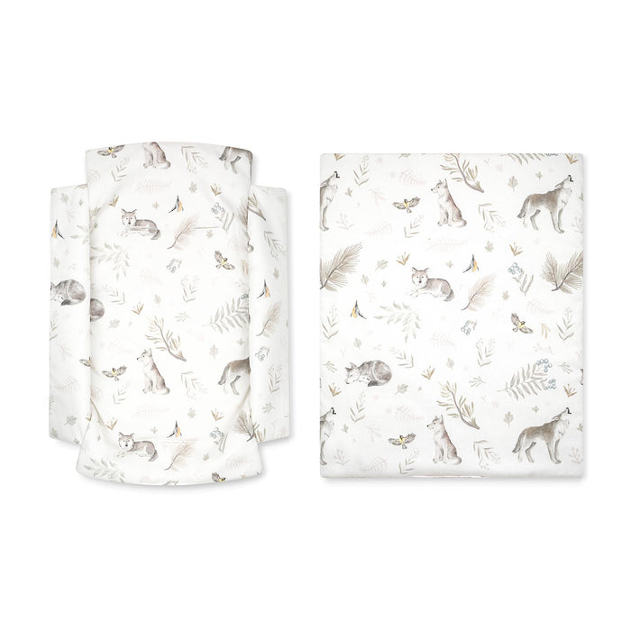 Hamac Bébé Nouveau-né 3-en-1 Velours Gris Clair avec Sangles Sécurité Personnalisable