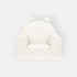 Fauteuil Enfant Ours Velours Beige avec Poches Rangement