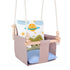 Balançoire bébé intérieur Safari crocodile en coton – vue 2
