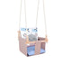 Balançoire bébé intérieur Safari hippopotame en coton – vue 2