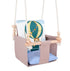 Balançoire bébé intérieur Safari lion en coton – vue 4