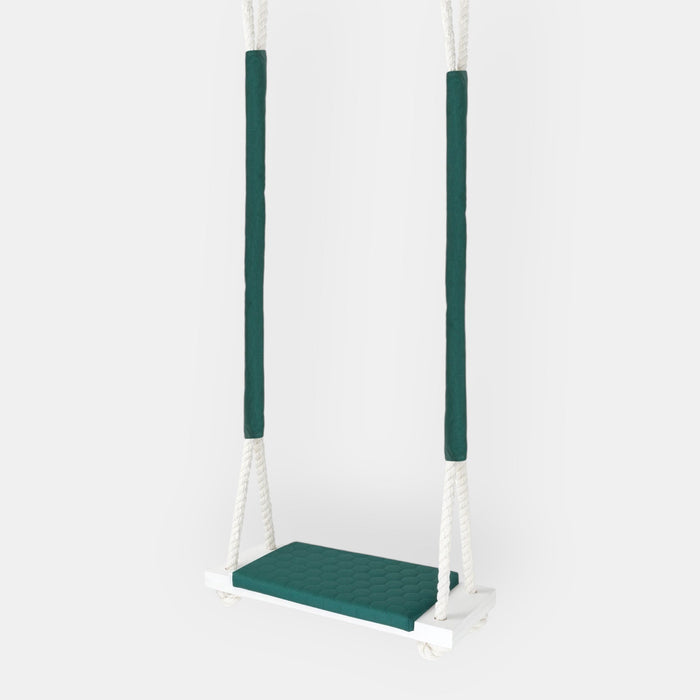 Balançoire Bois Vert Foncé, Imperméable Résistante Saleté