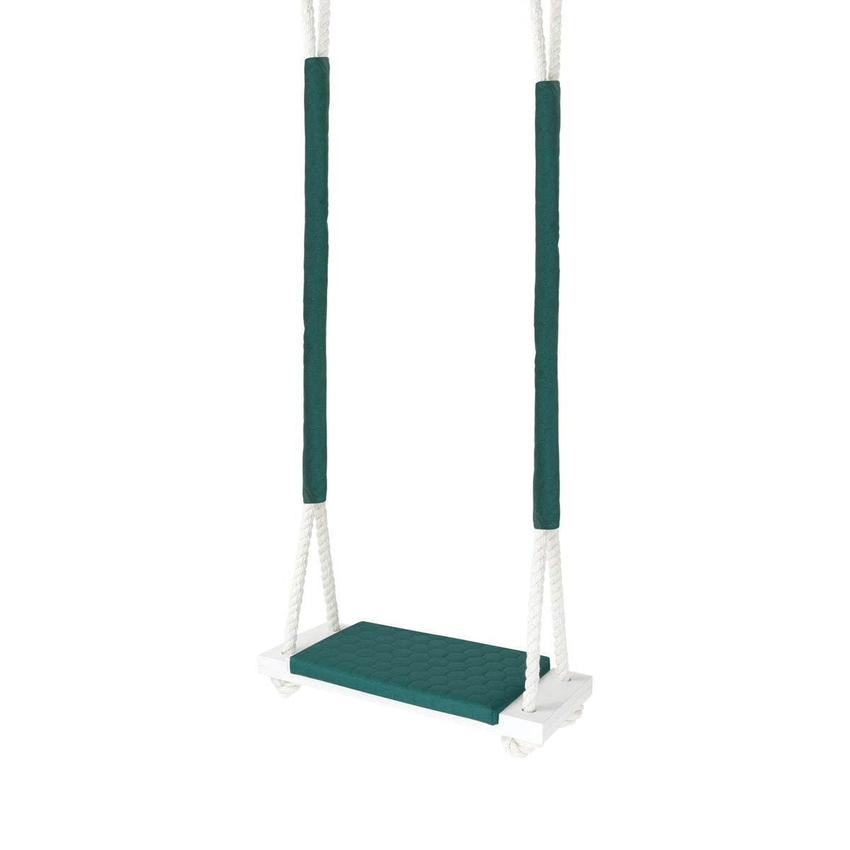 Balançoire Bois Vert Foncé Imperméable Résistante Saleté
