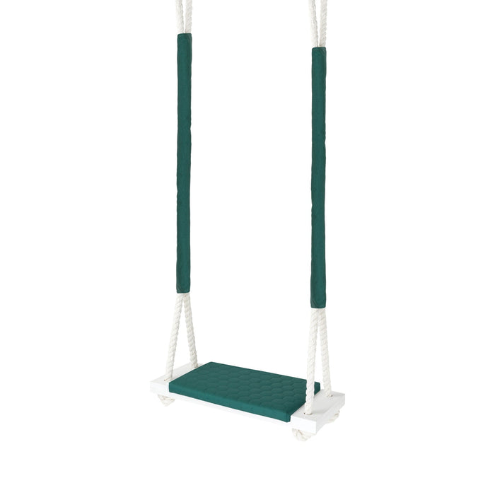 Balançoire Bois Vert Foncé Imperméable Résistante Saleté