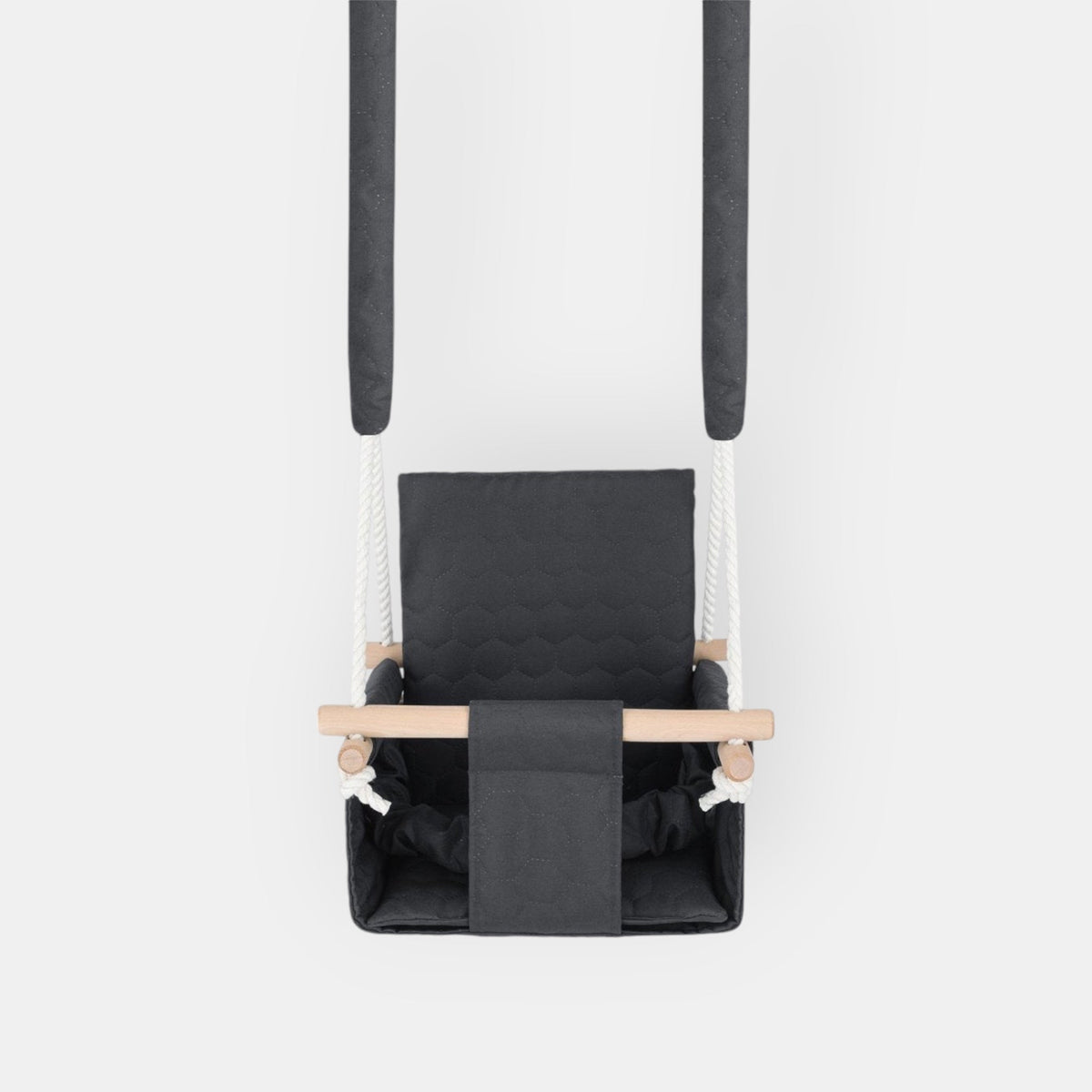 Balançoire bébé imperméable intérieur et extérieur gris foncé