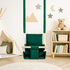 Balançoire bébé imperméable intérieur et extérieur vert foncé – vue 4